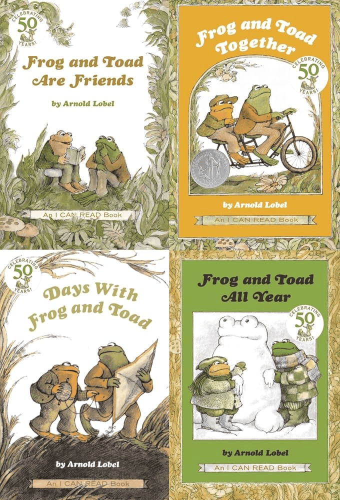 Frog and Toad - 青蛙和蟾蜍 Storybook and Audio Collection (4書PDF+作者錄製有聲書)-优育邦